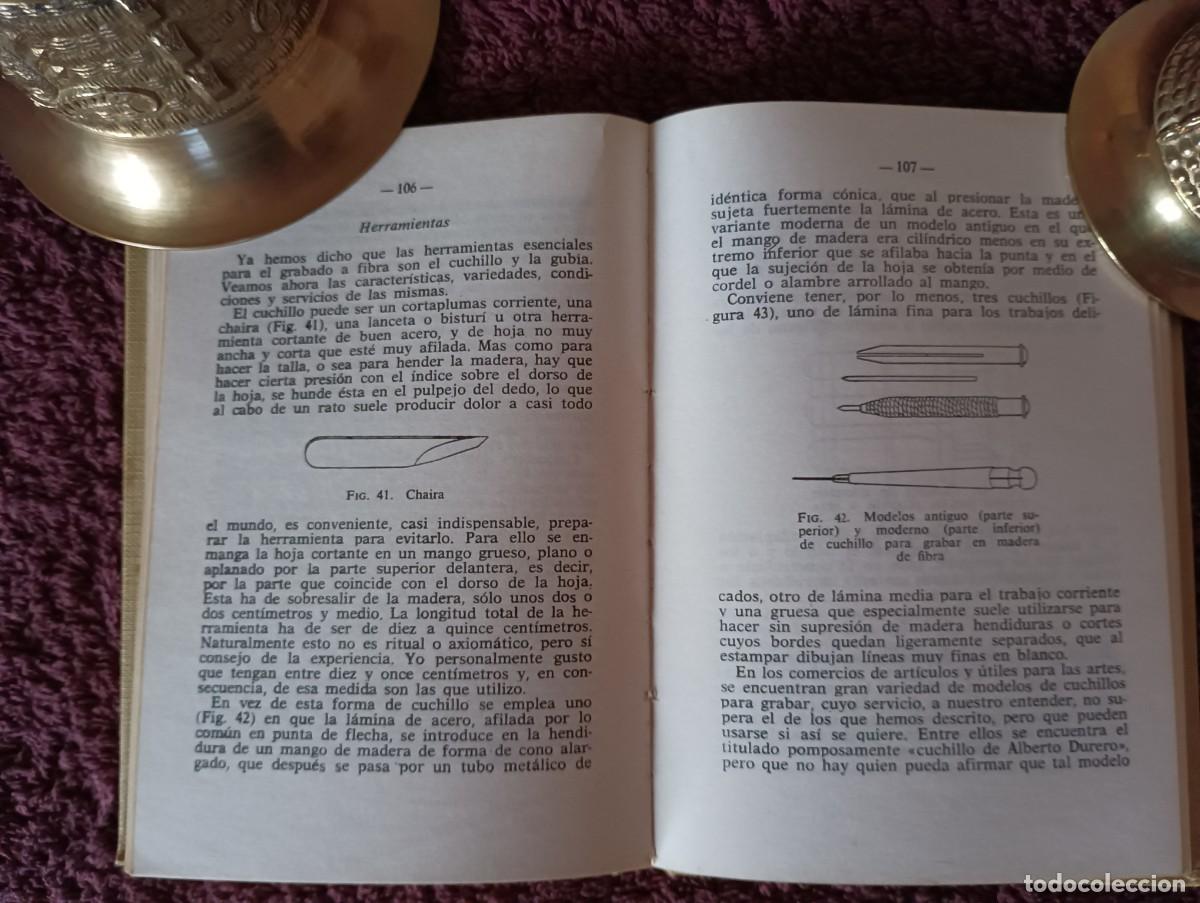 Libros de segunda mano: XILOGRAFIA HISTORIA Y TECNICAS DEL GRABADO EN MADERA - TOMAS G LARRAYA - Foto 10