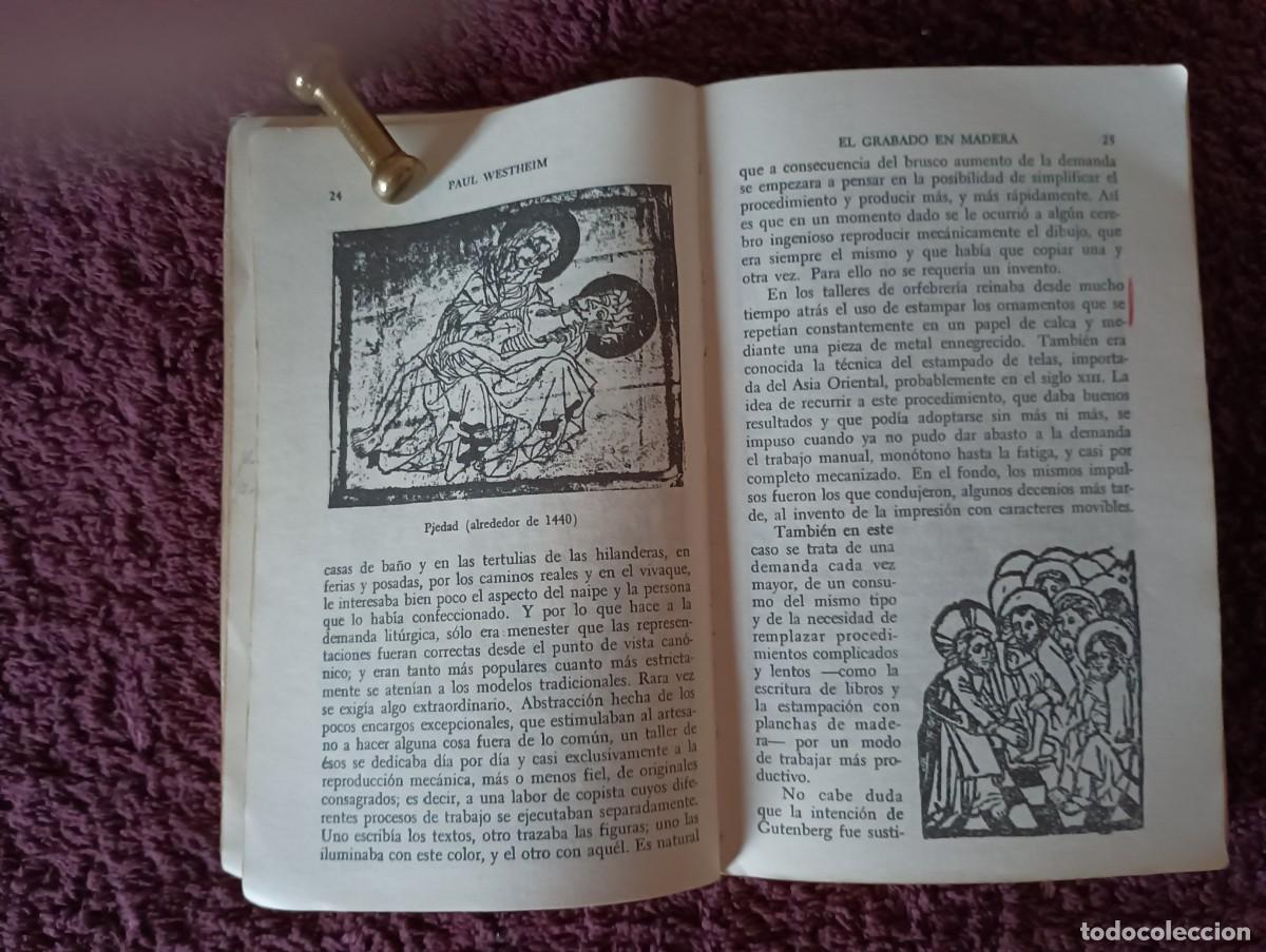 Libros de segunda mano: EL GRABADO EN MADERA. PAUL WESTHEIM - Foto 6