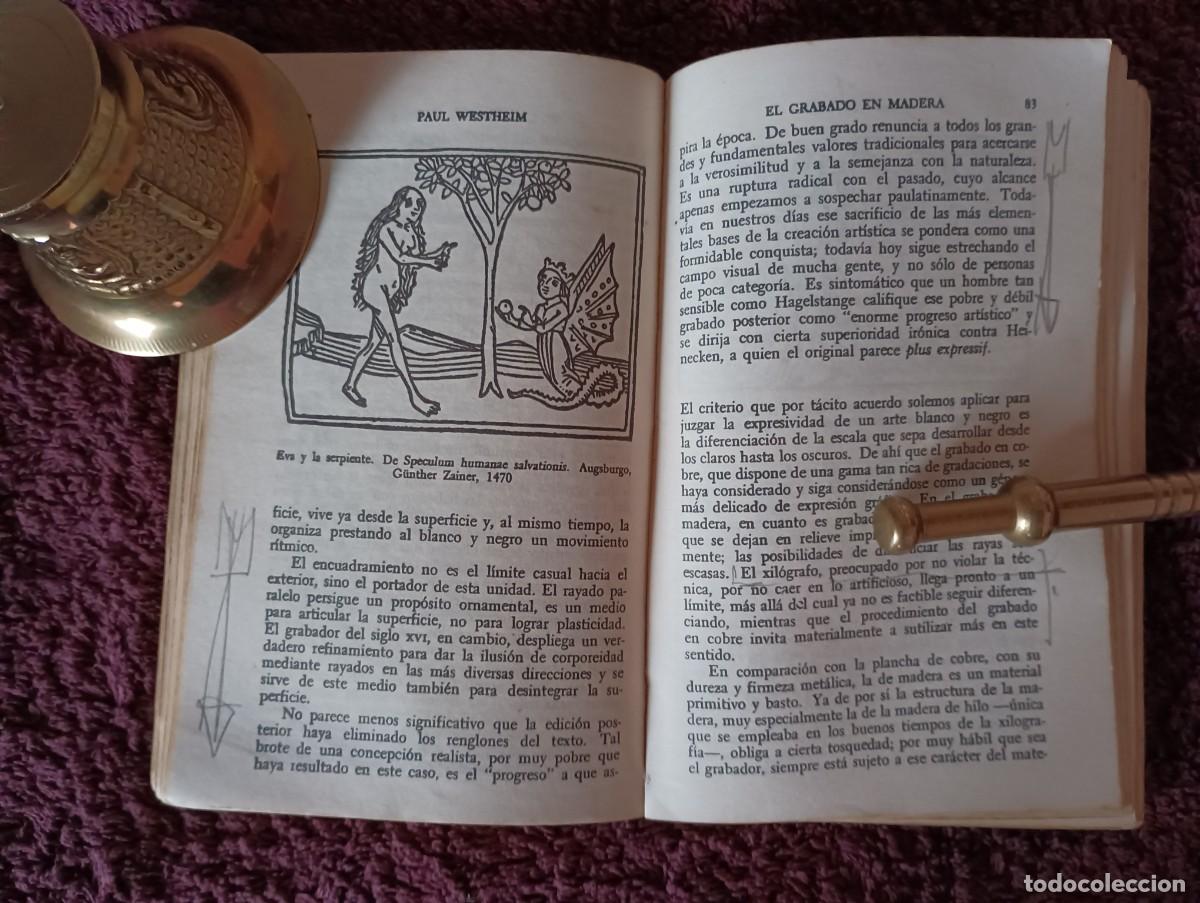Libros de segunda mano: EL GRABADO EN MADERA. PAUL WESTHEIM - Foto 10