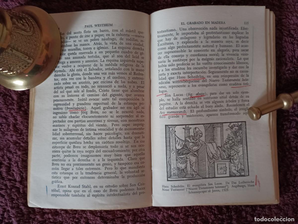 Libros de segunda mano: EL GRABADO EN MADERA. PAUL WESTHEIM - Foto 11