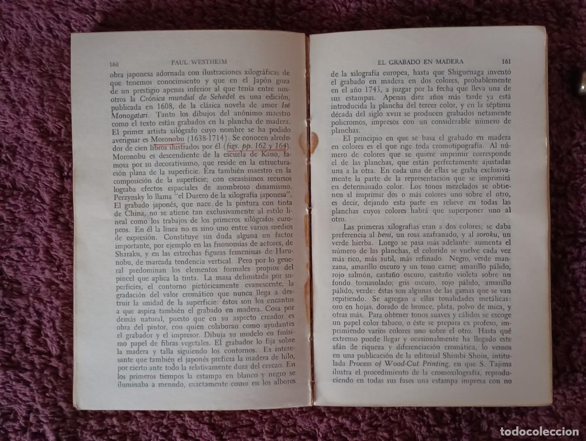 Libros de segunda mano: EL GRABADO EN MADERA. PAUL WESTHEIM - Foto 13