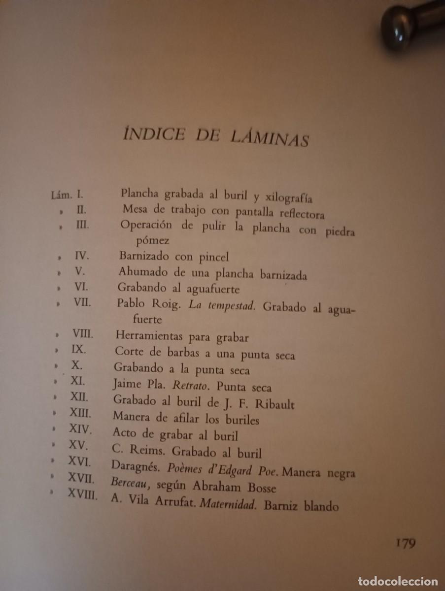 Libros de segunda mano: GRABADO CALCOGRAFICO &ndash; JAUME PLA - Foto 8