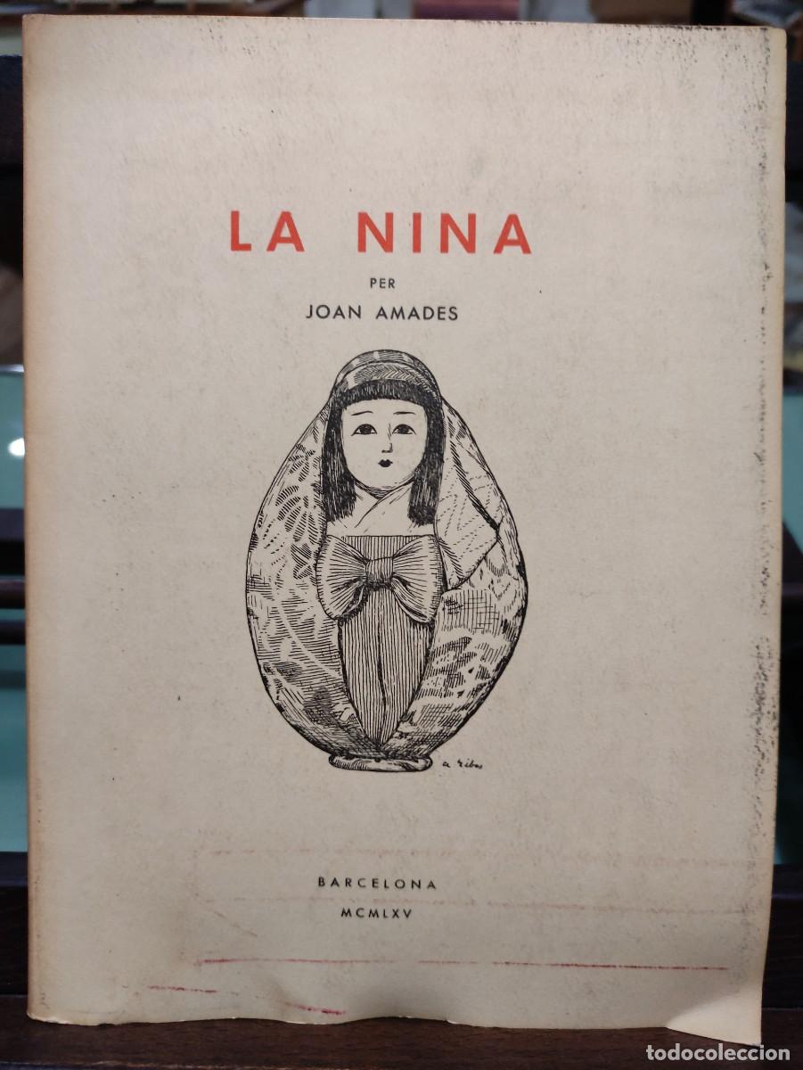 Libros de segunda mano: LA NINA - JOAN AMADES - 1965 - NUMERAT - Foto 1