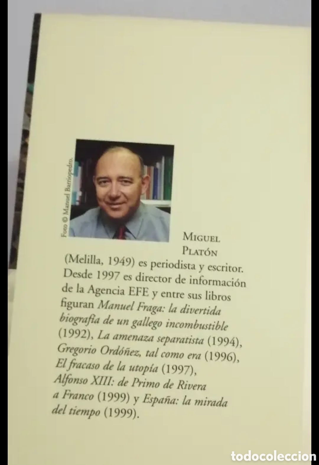Libros de segunda mano: 1936 - 1996 Hablan los militares. Miguel Plat&oacute;n. - Foto 3