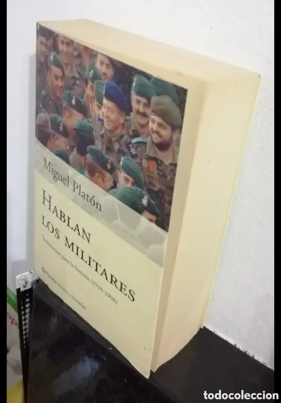 Libros de segunda mano: 1936 - 1996 Hablan los militares. Miguel Plat&oacute;n. - Foto 8