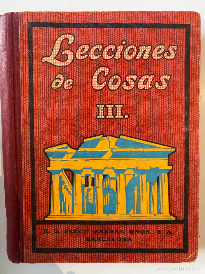 Libros de segunda mano: Lecciones de cosas III - C. B. Nualart - Foto 1