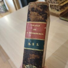 Libros de segunda mano: LAS VELADAS DE SAN PETERSBURGO O DIALOGOS SOBRE EL GOBIERNO TEMPORAL 1832 LIBRO VALENCIA 3 TOMOS