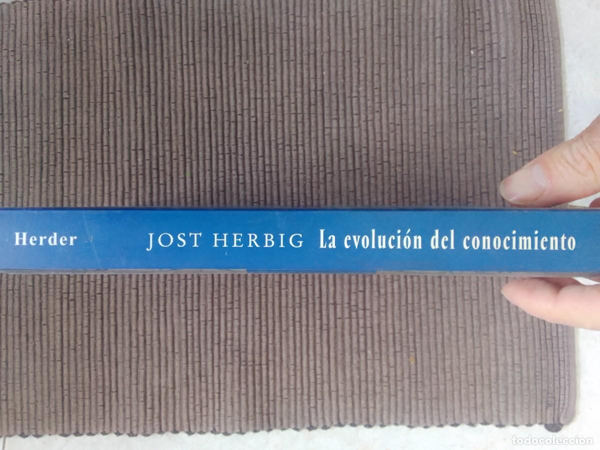Libros de segunda mano: LA EVOLUCION DEL CONOCIMIENTO. JOST HERBIG. HERDER 1997. - Foto 3
