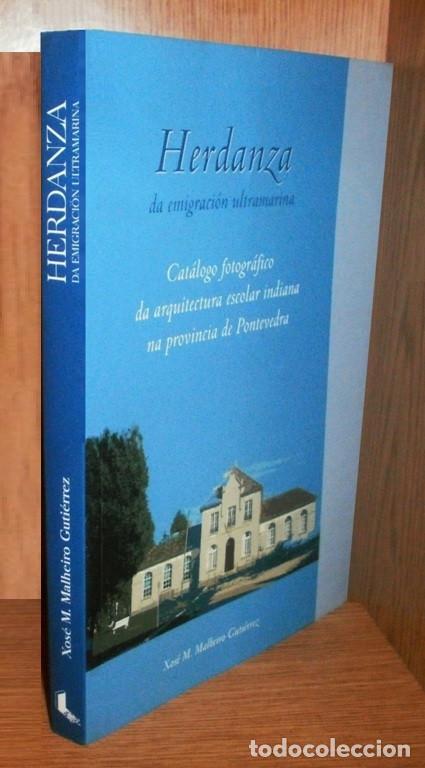 Livros em segunda m&atilde;o: HERDANZA. ARQUITECTURA ESCOLAR INDIANA EN PONTEVEDRA. CATALOGO FOTOGRAFICO. GALICIA.