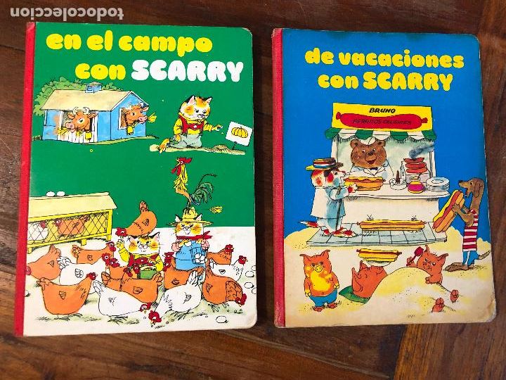 Libros de segunda mano: EN EL CAMPO CON SCARRY Y DE VACACIONES CON SCARRY 1978 - Foto 1