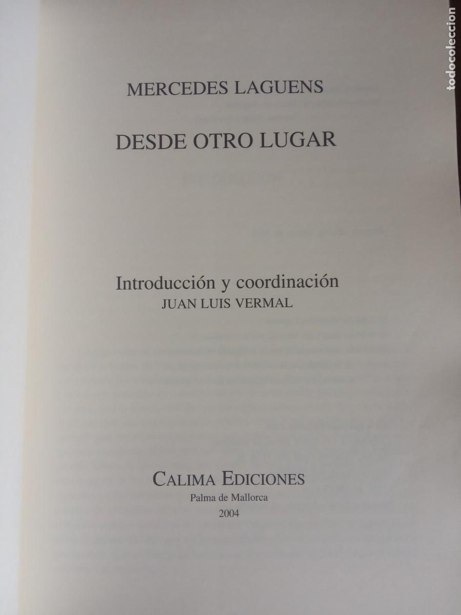 Libros de segunda mano: DESDE OTRO LUGAR .-MERCEDES LAGUENS. - Foto 3