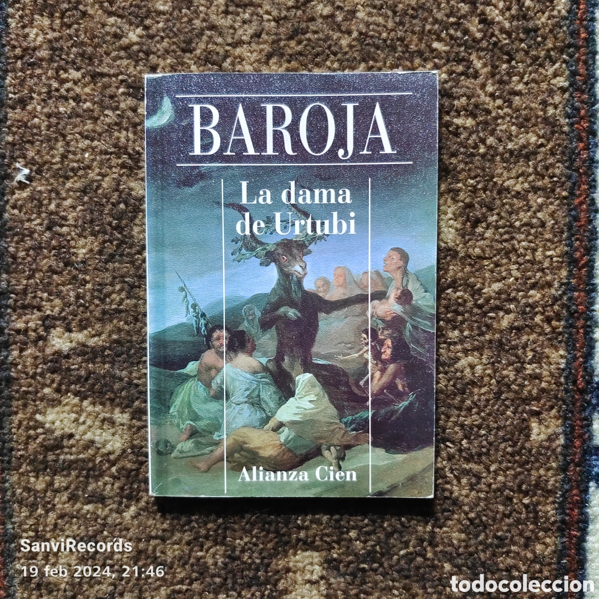 Libros de segunda mano: LA DAMA DE URTUBI (BAROJA) (ALIANZA CIEN) - Foto 1