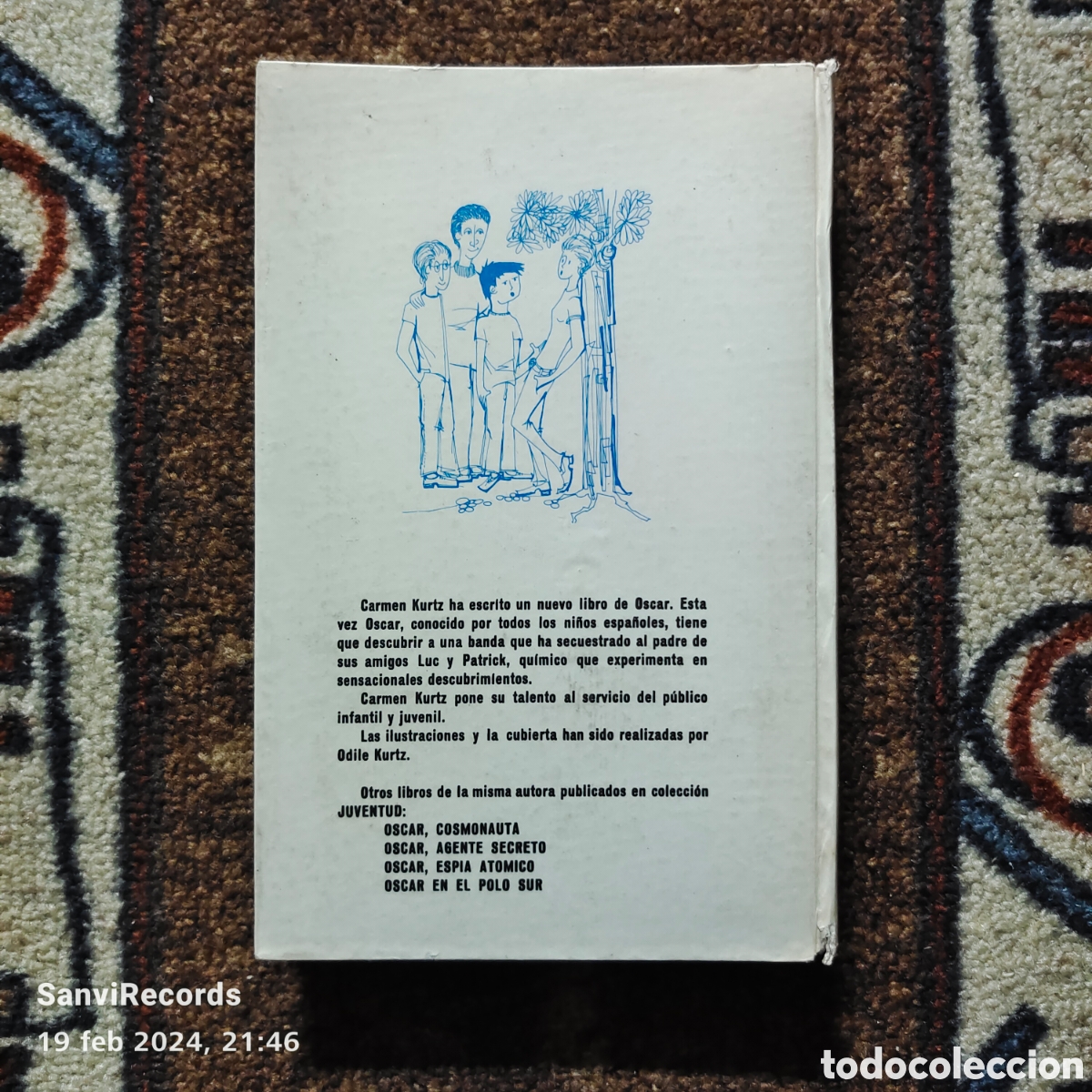 Libros de segunda mano: OSCAR EN EL LABORATORIO (CARMEN KURTZ) - Foto 2