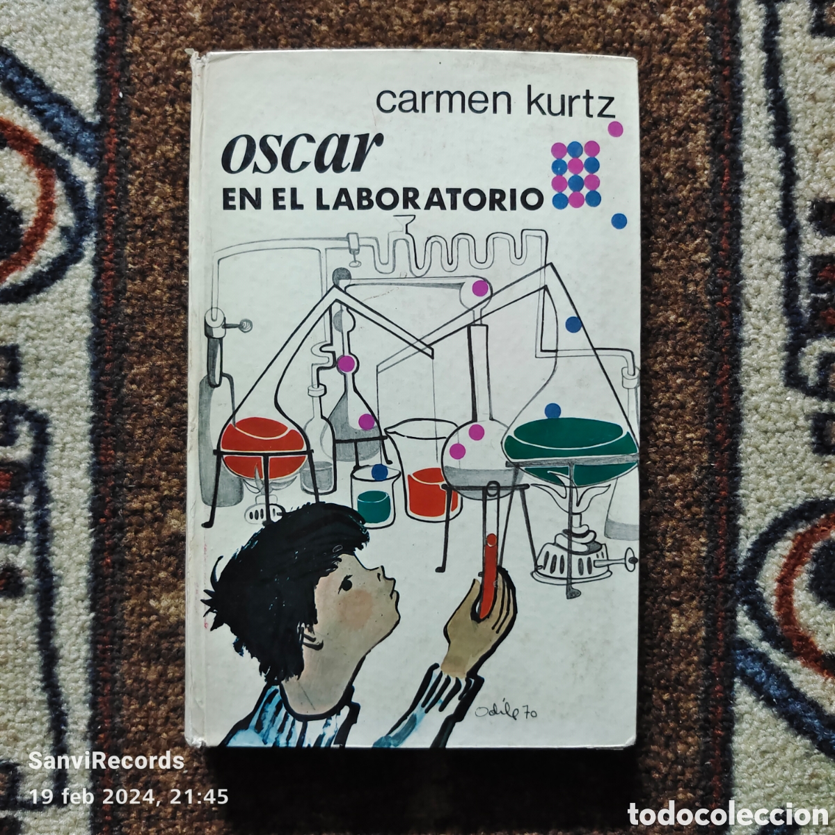 Libros de segunda mano: OSCAR EN EL LABORATORIO (CARMEN KURTZ) - Foto 1