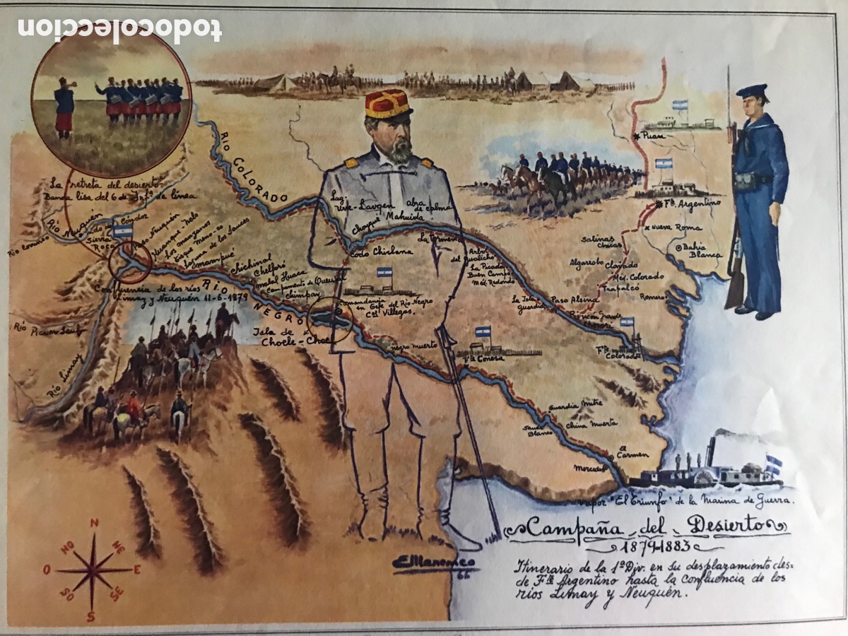 Libros de segunda mano: RETRETA DEL DESIERTO EN ARGENTINA - Foto 8