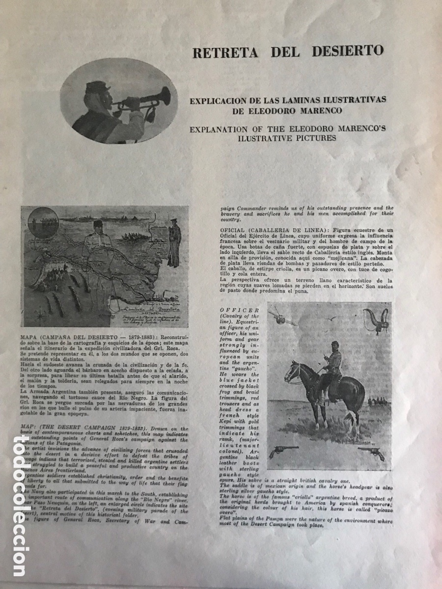 Libros de segunda mano: RETRETA DEL DESIERTO EN ARGENTINA - Foto 9