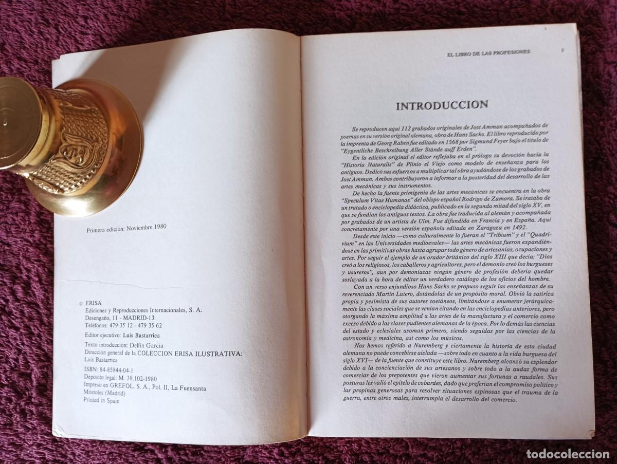 Libros de segunda mano: EL LIBRO DE LAS PROFESIONES &ndash; COLECCION ERISA ILUSTRATIVA - Foto 4
