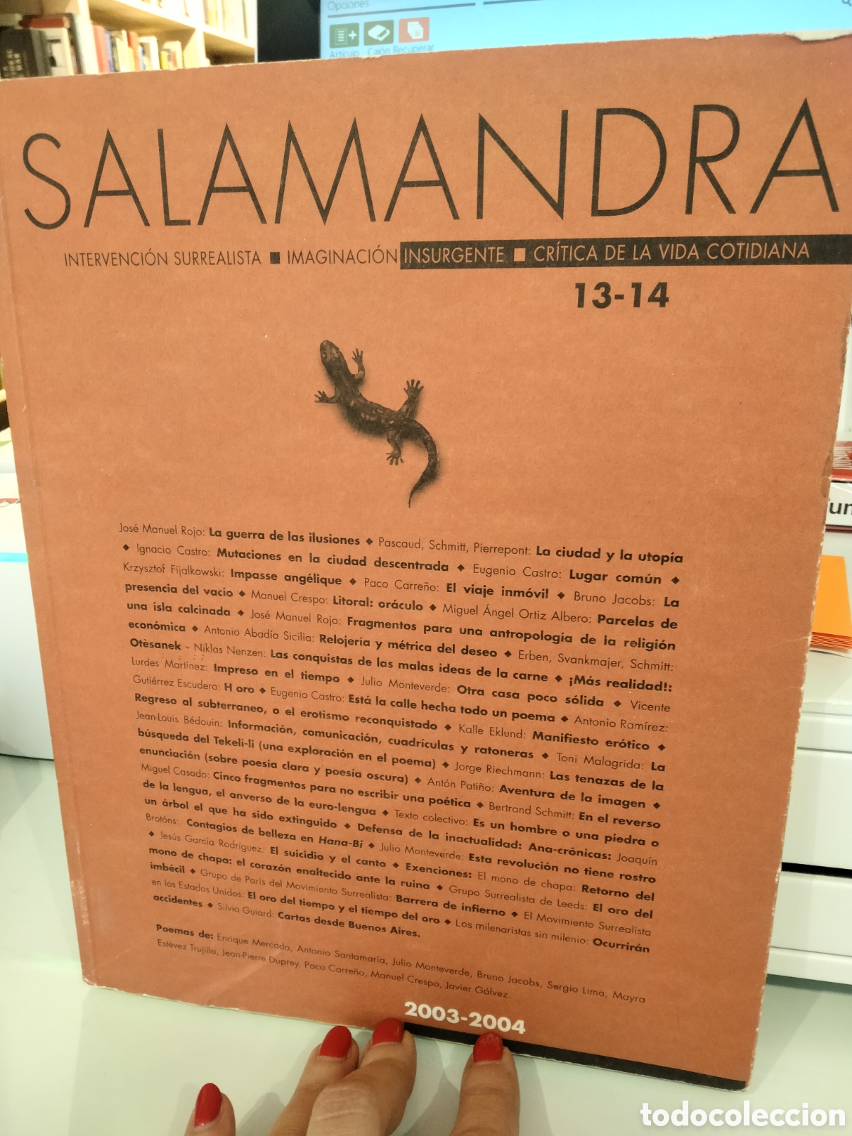 Libros de segunda mano: Salamandra 13-14/ 2003-2004 - Foto 1