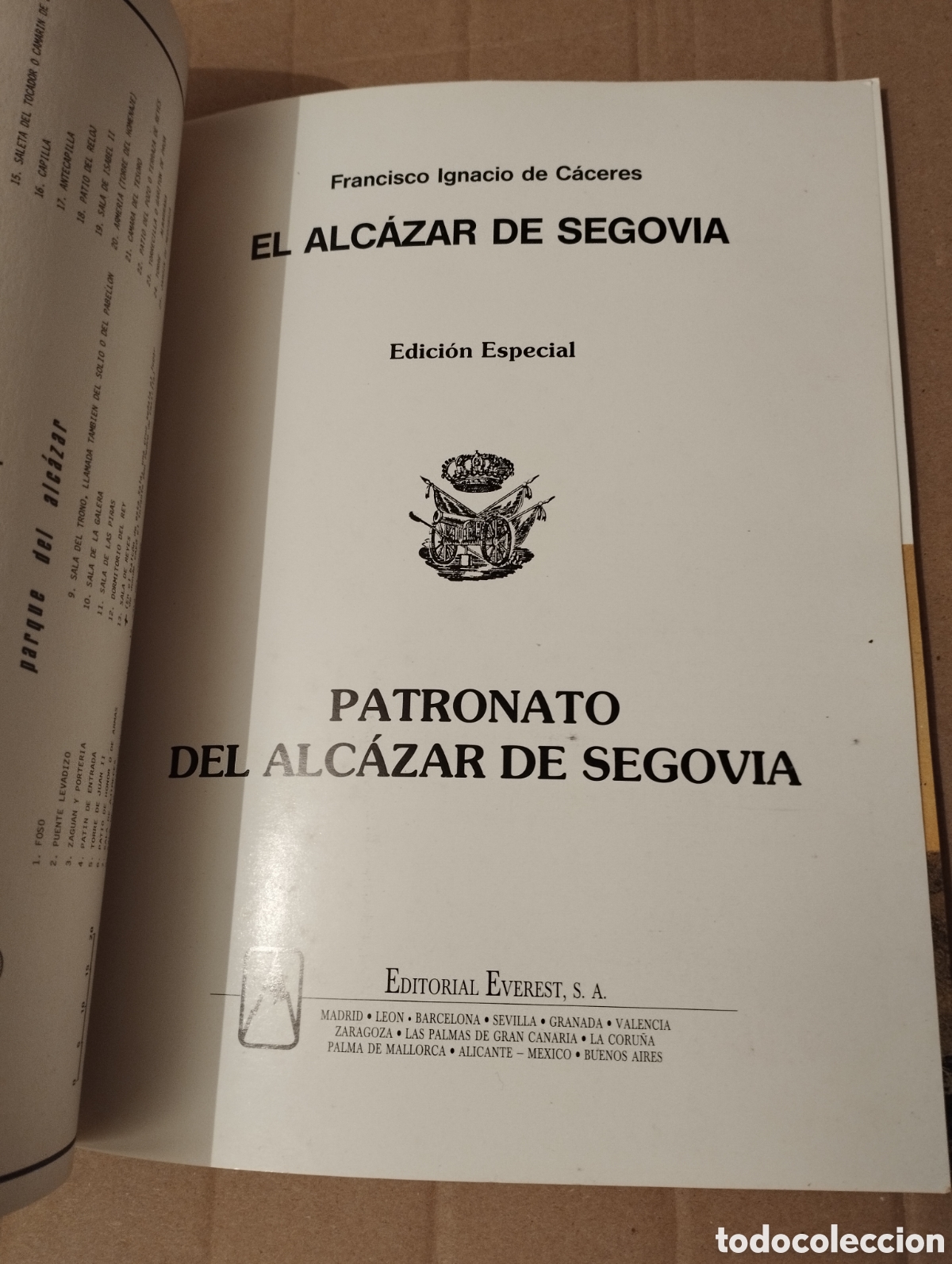 Libros de segunda mano: EL ALCAZAR DE SEGOVIA (FRANCISCO IGNACIO DE CACERES) - Foto 2