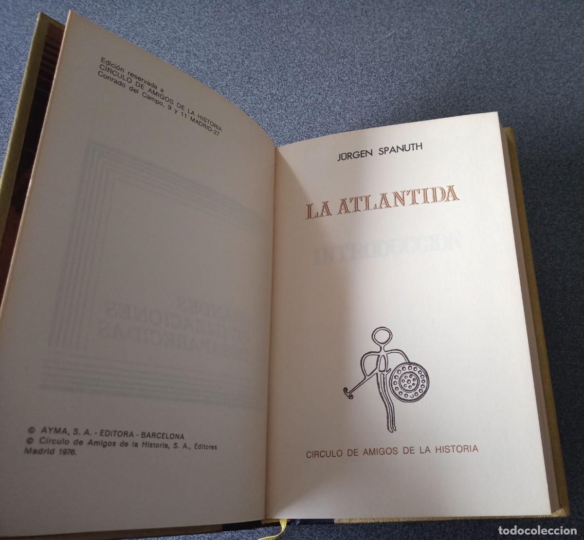 Libros de segunda mano: La Atlantida Jurgen Spanuth - Foto 4
