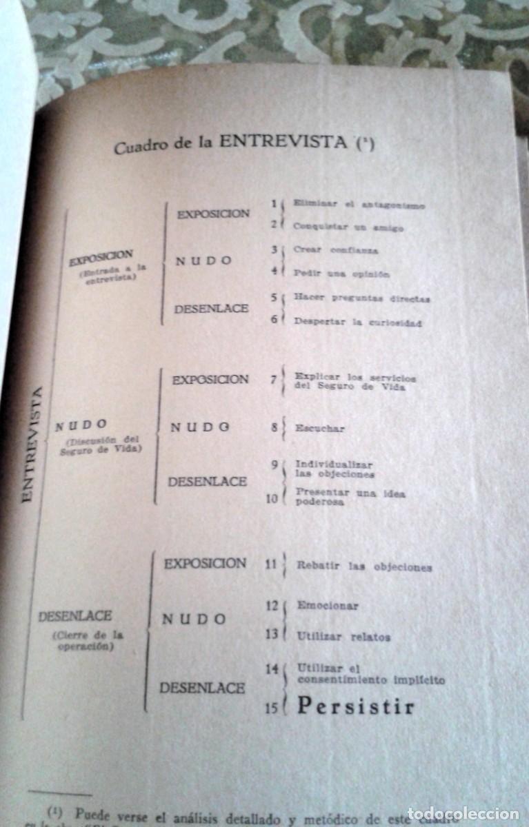 Libros de segunda mano: LA CLAVE DEL EXITO EL FACTOR PERSONAL EN LA VENTA DE SEGUROS DE VIDA 1&ordf; ED-&Uacute;NICO EN TC- - Foto 4
