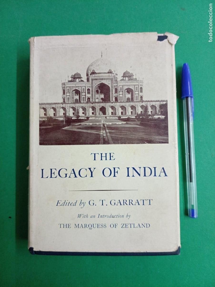 Libros de segunda mano: Antiguo libro El Legado de la India. Gran Breta&ntilde;a 1951. - Foto 1