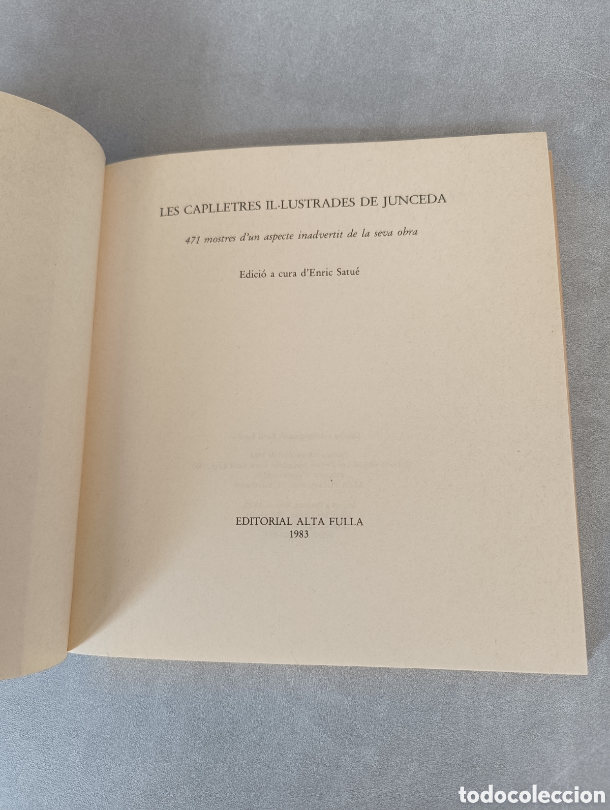 Libros de segunda mano: Les caplletres il&bull;lustrades de Junceda. Enric Satu&eacute; - Foto 3
