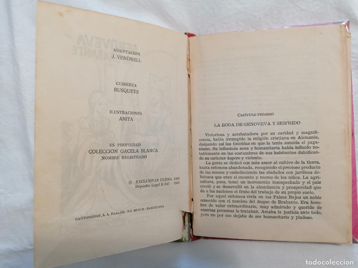 Libros de segunda mano: Libro Genoveva de Brabante 1959 - Foto 5