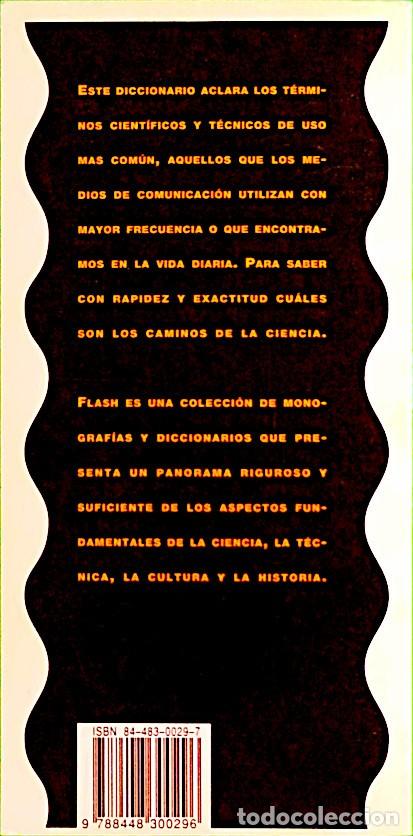 Libros de segunda mano: Diccionario de t&eacute;rminos cient&iacute;ficos &ndash; Flash - Acento Editorial - Foto 2
