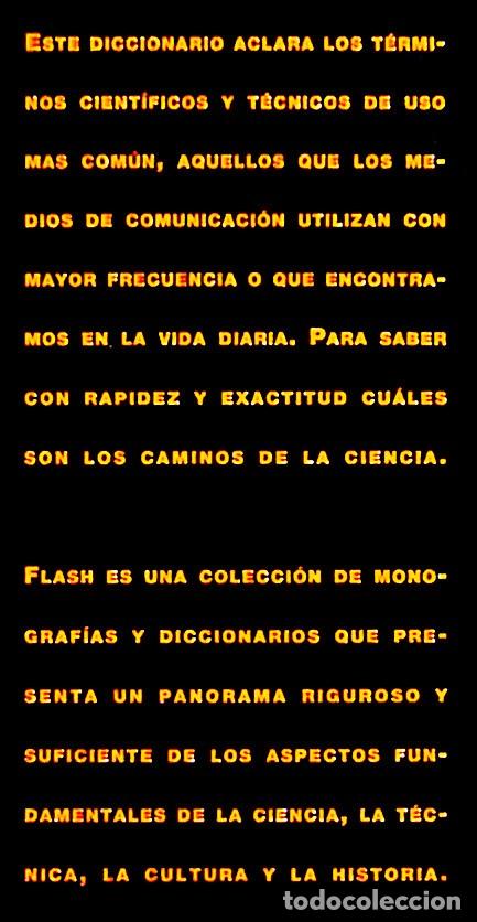 Libros de segunda mano: Diccionario de t&eacute;rminos cient&iacute;ficos &ndash; Flash - Acento Editorial - Foto 3