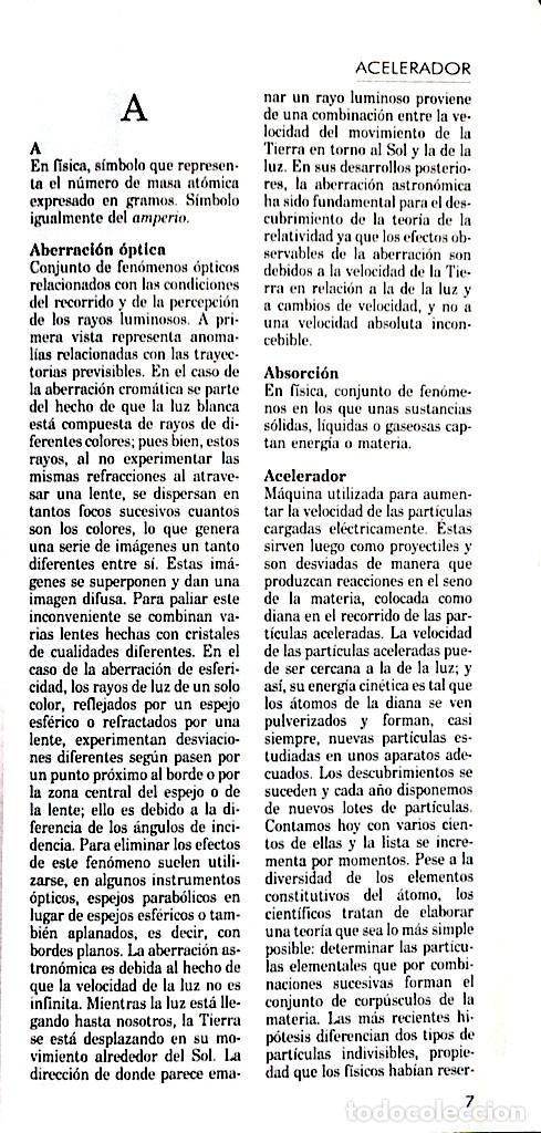 Libros de segunda mano: Diccionario de t&eacute;rminos cient&iacute;ficos &ndash; Flash - Acento Editorial - Foto 5