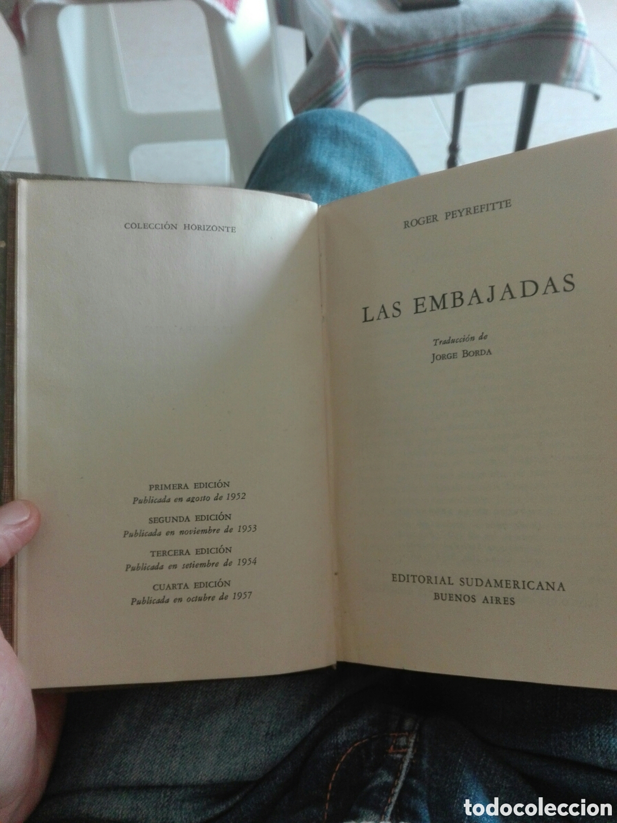 Libros de segunda mano: Las embajadas. R. Peyrefitte. - Foto 3