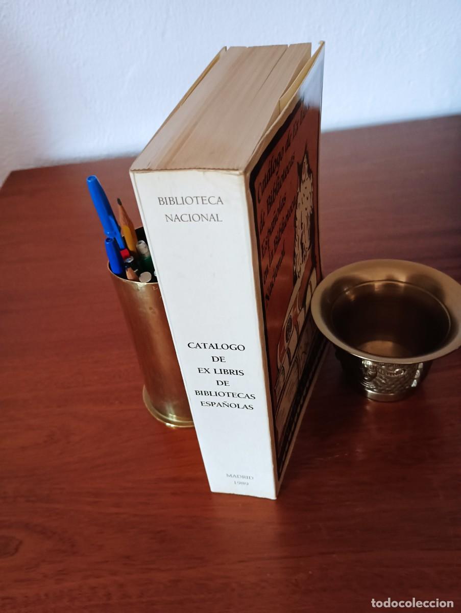 Libros de segunda mano: CATALOGO DE EX LIBRIS DE BIBLIOTECAS ESPA&Ntilde;OLAS EN LA BIBLIOTECA NACIONAL - Foto 6