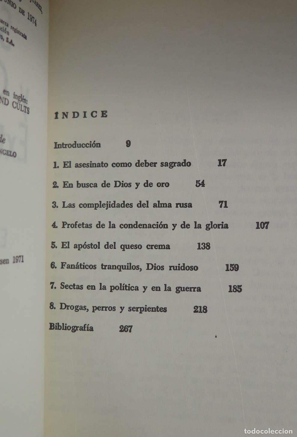 Libros de segunda mano: Sectas y cultos extra&ntilde;os. Egon Larsen - Foto 2
