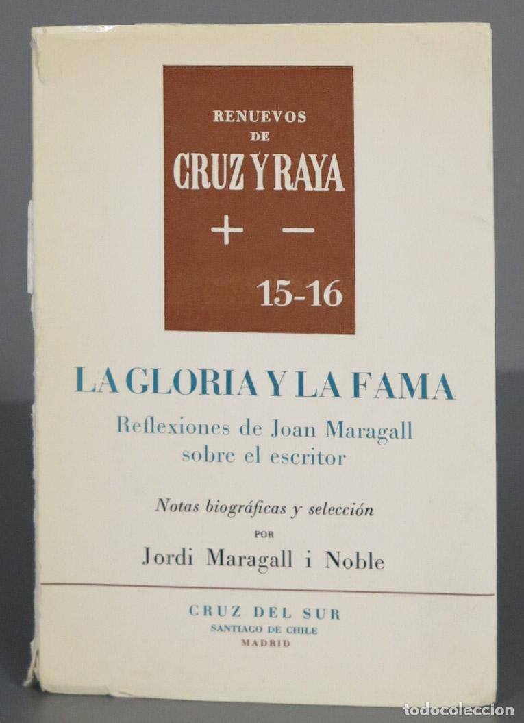 Libros de segunda mano: La gloria y la fama. Maragall - Foto 1