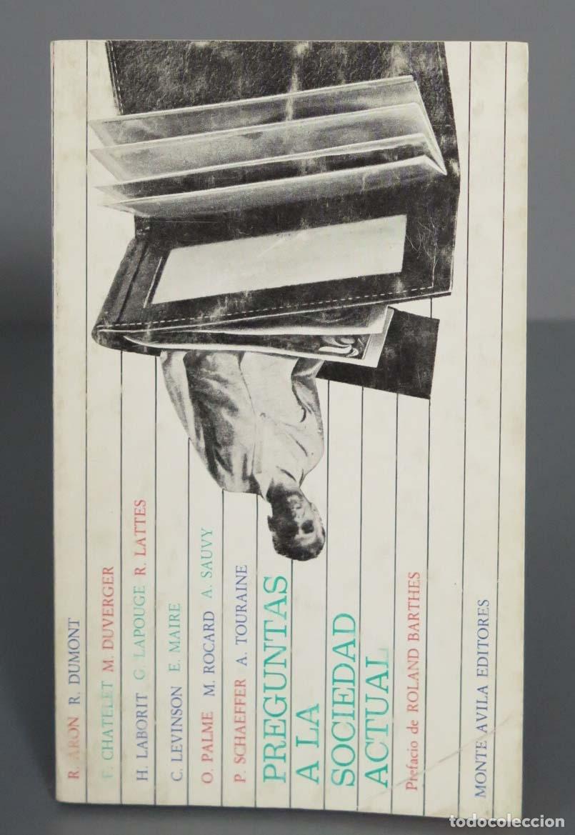 Libros de segunda mano: PREGUNTAS A LA SOCIEDAD ACTUAL - Foto 1