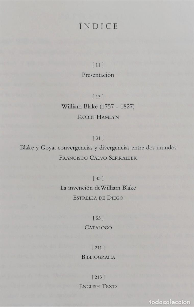Libros de segunda mano: WILLIAM BLAKE. VISIONES DE MUNDOS ETERNOS - Foto 3