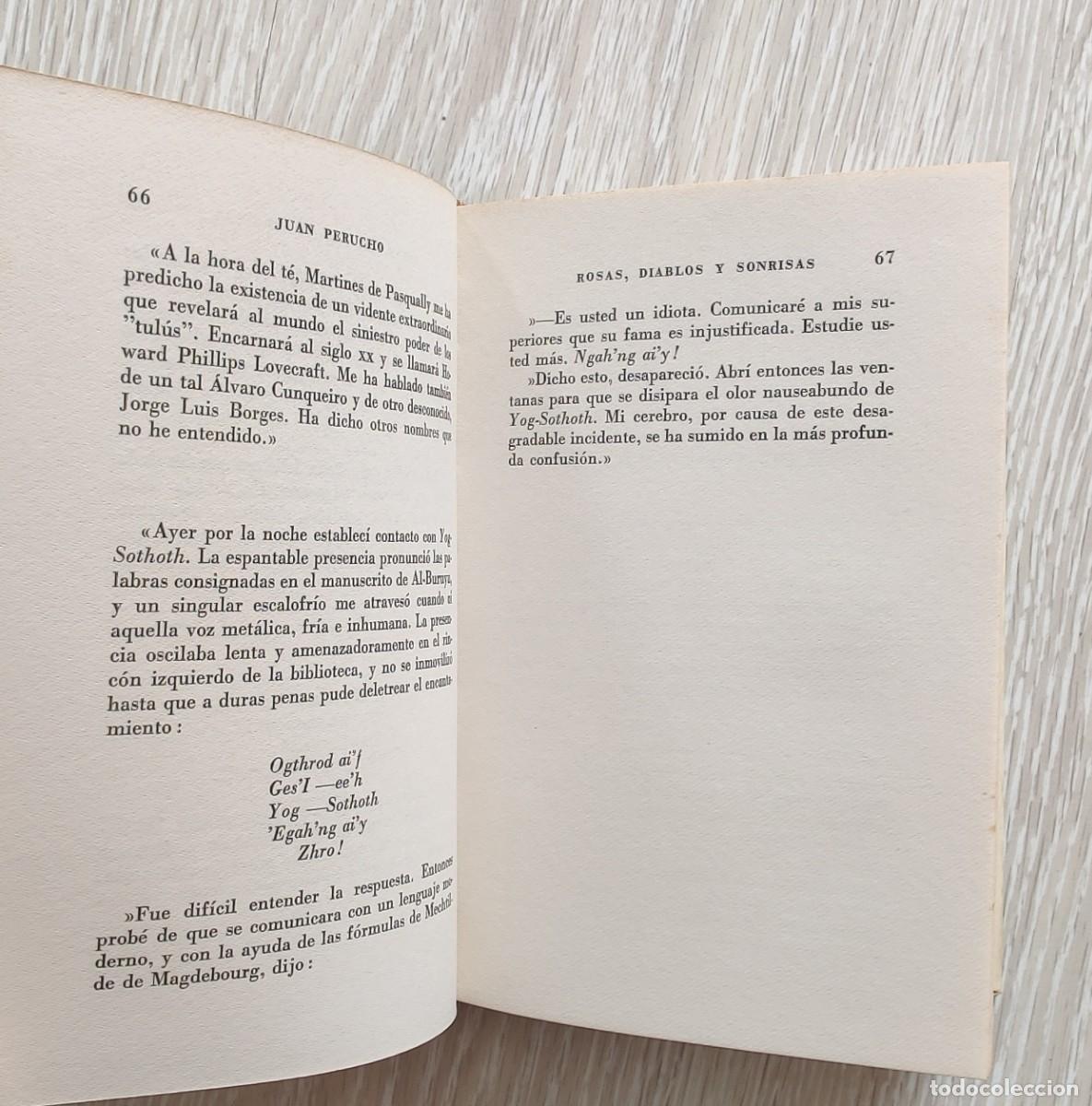 Libros de segunda mano: Libro Rosas Diablos Y Sonrisas - Foto 7