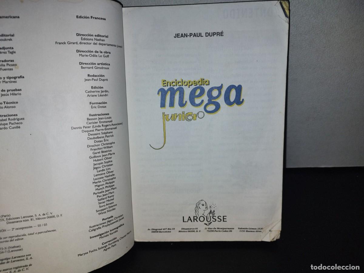 Libros de segunda mano: 86- ENCICLOPEDIA MEGA JUNIOR - LAROUSSE - Foto 3