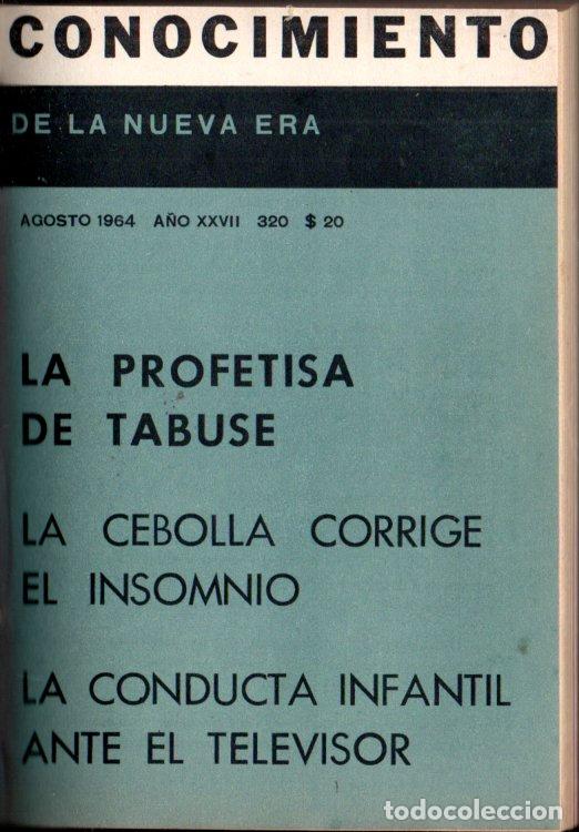 Libros de segunda mano: CONOCIMIENTO DE LA NUEVA ERA - A&Ntilde;O COMPLETO 1964 - Foto 6