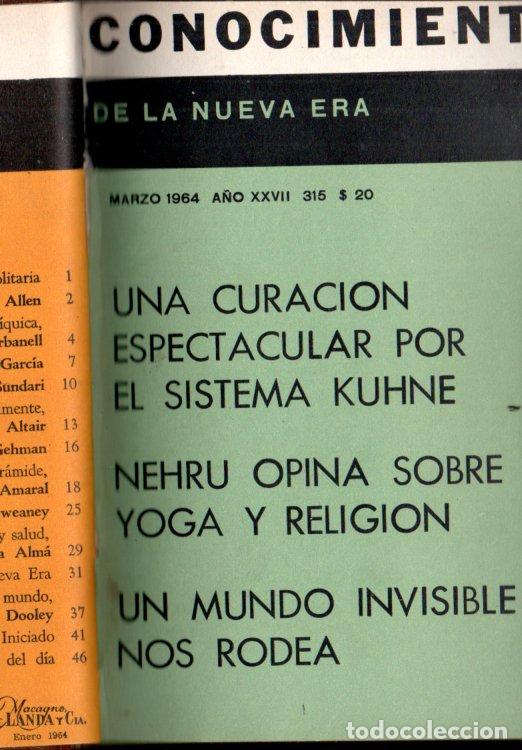 Libros de segunda mano: CONOCIMIENTO DE LA NUEVA ERA - A&Ntilde;O COMPLETO 1964 - Foto 9