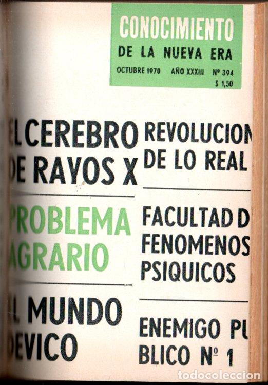 Libros de segunda mano: CONOCIMIENTO DE LA NUEVA ERA - A&Ntilde;O COMPLETO 1970 - Foto 4