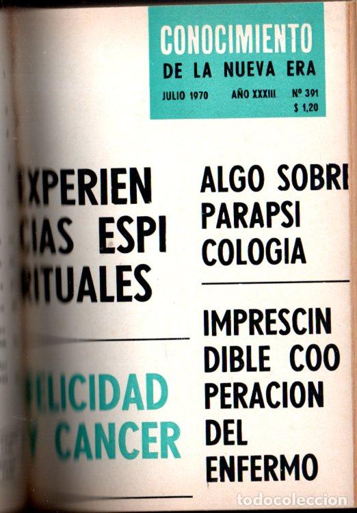 Libros de segunda mano: CONOCIMIENTO DE LA NUEVA ERA - A&Ntilde;O COMPLETO 1970 - Foto 7