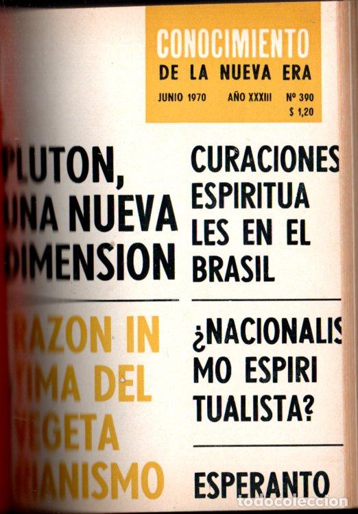 Libros de segunda mano: CONOCIMIENTO DE LA NUEVA ERA - A&Ntilde;O COMPLETO 1970 - Foto 8