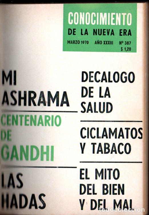 Libros de segunda mano: CONOCIMIENTO DE LA NUEVA ERA - A&Ntilde;O COMPLETO 1970 - Foto 10