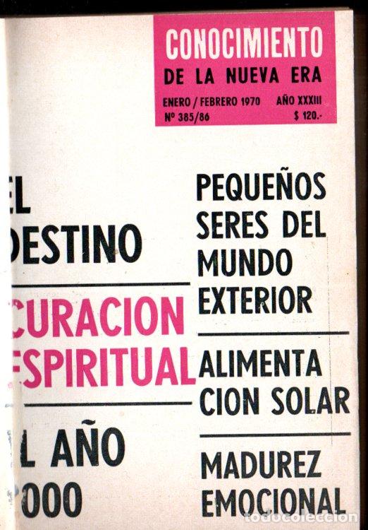 Libros de segunda mano: CONOCIMIENTO DE LA NUEVA ERA - A&Ntilde;O COMPLETO 1970 - Foto 11