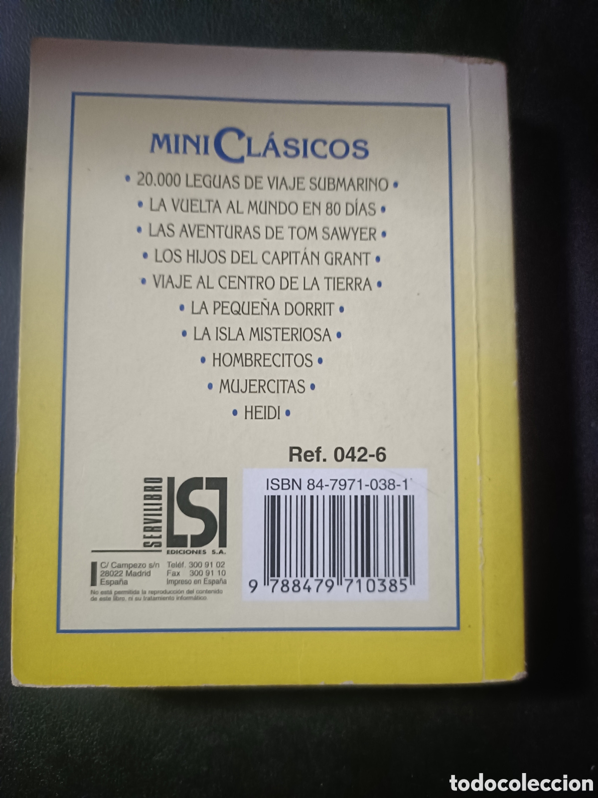 Libros de segunda mano: Libro La Peque&ntilde;a Dorrit -Colecci&oacute;n Mini Cl&aacute;sicos- Z1 - Foto 2