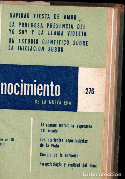 Libros de segunda mano: CONOCIMIENTO DE LA NUEVA ERA - A&Ntilde;O COMPLETO 1960 - Foto 2
