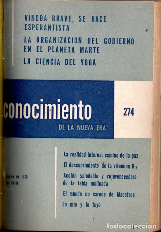 Libros de segunda mano: CONOCIMIENTO DE LA NUEVA ERA - A&Ntilde;O COMPLETO 1960 - Foto 4