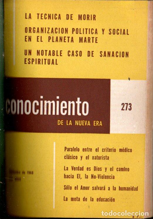 Libros de segunda mano: CONOCIMIENTO DE LA NUEVA ERA - A&Ntilde;O COMPLETO 1960 - Foto 5